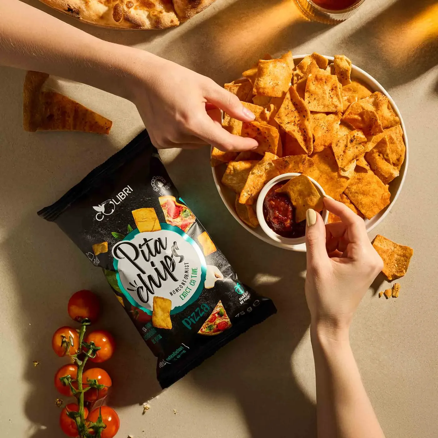 Pita Chips Colibri - packaging