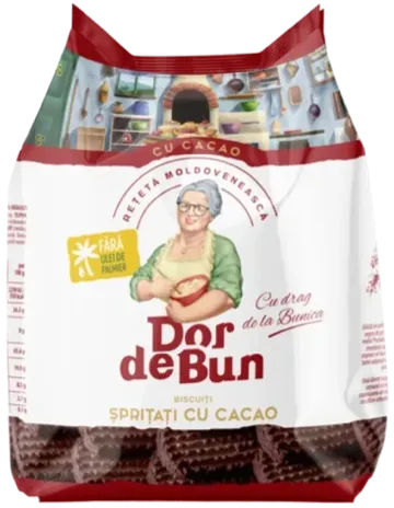 Dor de Bun Biscuits - cocoa spritz