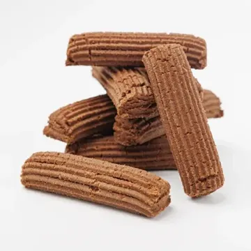 Cocoa spritz biscuits