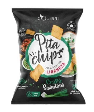 Pita Chips Colibri - Sour Cream & Onion flavor