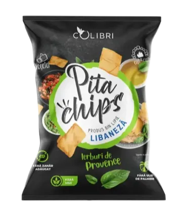 Pita Chips Colibri - Provence Herbs flavor