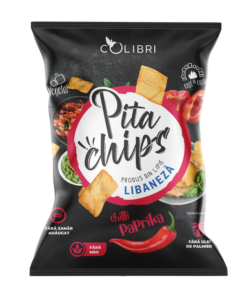 Pita Chips Colibri - Chilli Paprika flavor