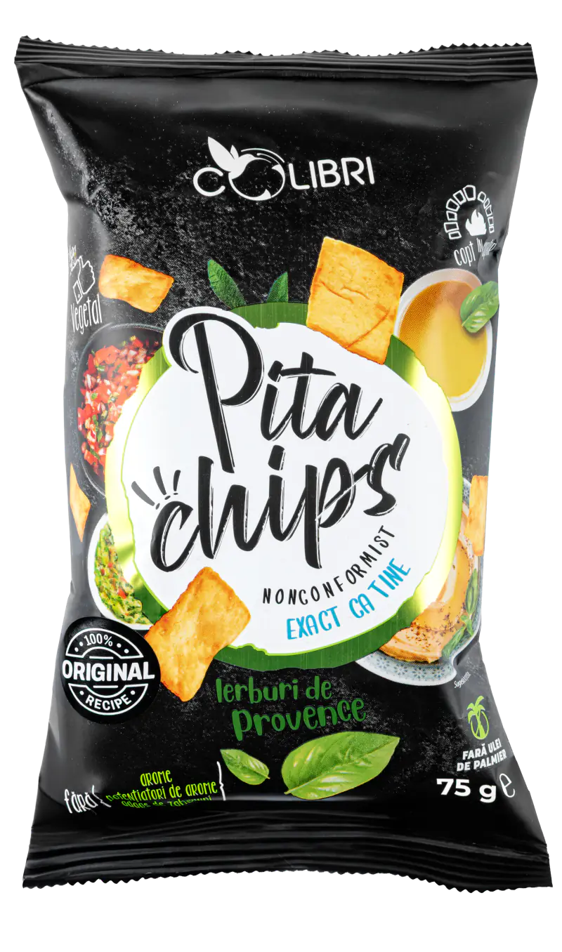 Pita Chips Colibri cu ierburi de Provence