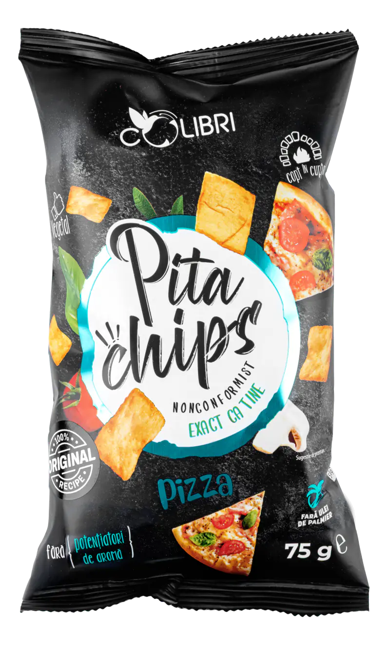 Pita Chips Colibri cu aromă de pizza