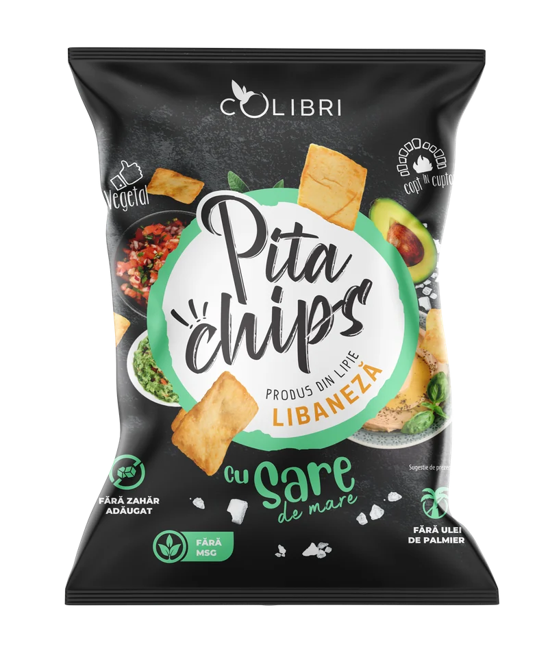 Pita Chips Colibri - Sea Salt flavor
